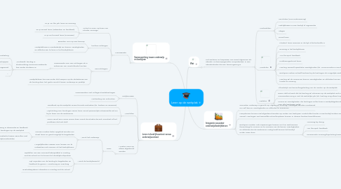 Mind Map: Leren op de werkplek