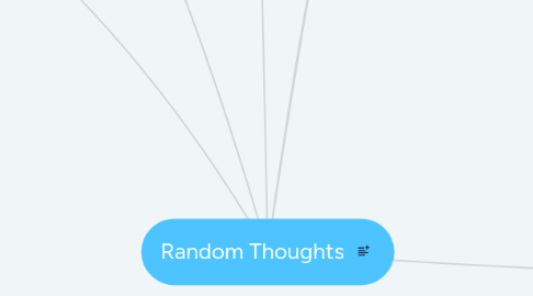 Mind Map: Random Thoughts