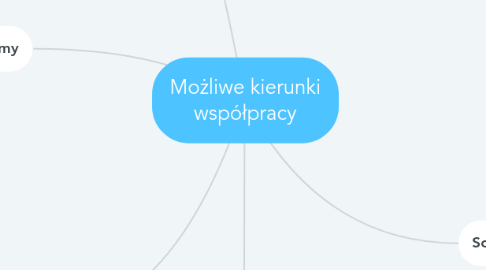 Mind Map: Możliwe kierunki współpracy