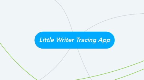 Mind Map: Little Writer Tracing App