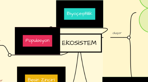 Mind Map: EKOSİSTEM