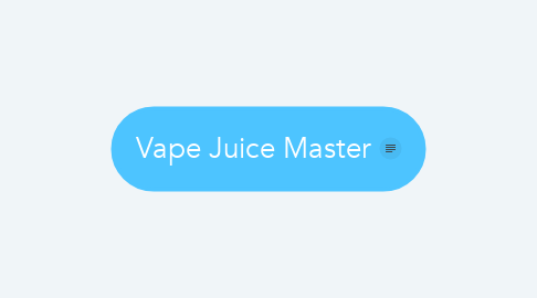 Mind Map: Vape Juice Master
