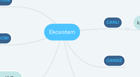 Mind Map: Ekosistem