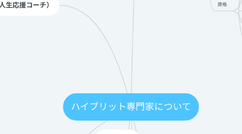 Mind Map: ハイブリット専門家について