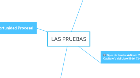 Mind Map: LAS PRUEBAS