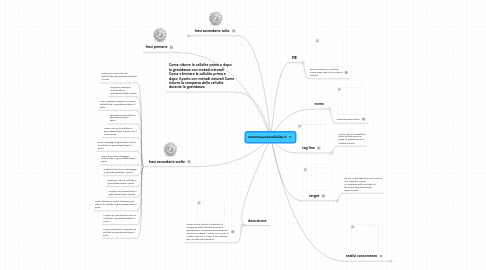 Mind Map: mammasenzacellulite.it