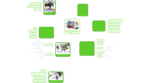 Mind Map: Аналіз оповідання "Лось"