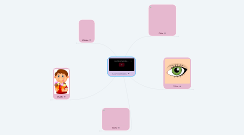 Mind Map: Los 5 sentidos