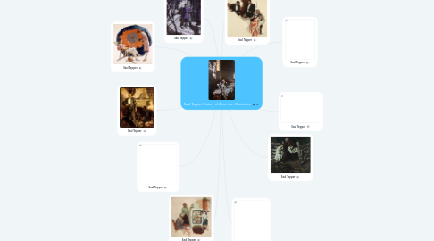 Mind Map: Saul Tepper History of American Illustration