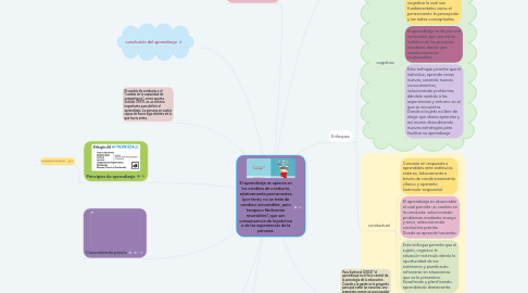 Mind Map: Introducción de la Psicología de los procesos cognoscitivos