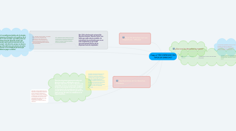 Mind Map: Copy of “RECORRIENDO MIS TIPOS DE DERECHO”