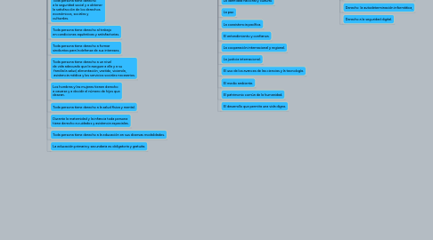 Mind Map: "Recorriendo Mis Tipos De Derechos"