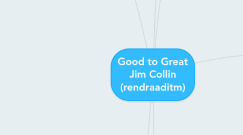 Mind Map: Good to Great Jim Collin (rendraaditm)