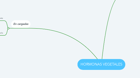 Mind Map: HORMONAS VEGETALES