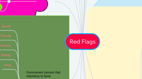 Mind Map: Red Flags