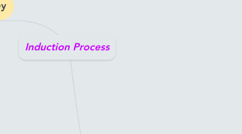 Mind Map: Induction Process