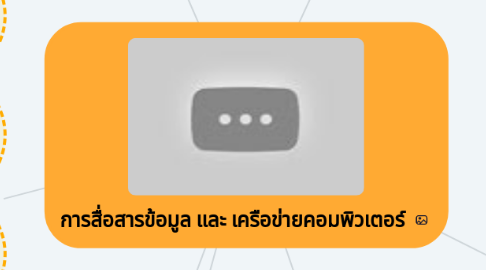 Mind Map: การสื่อสารข้อมูล และ เครือข่ายคอมพิวเตอร์
