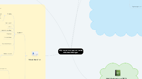 Mind Map: Mijn keuze voor een van beide afstudeerrichtingen