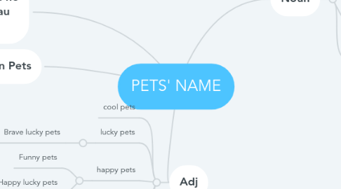 Mind Map: PETS' NAME