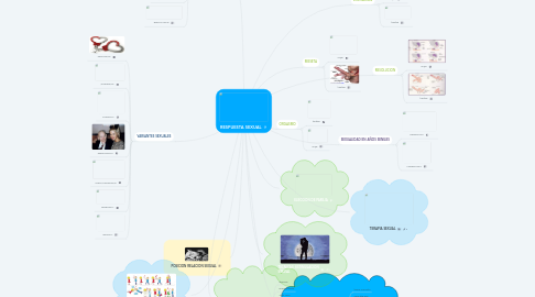 Mind Map: RESPUESTA SEXUAL