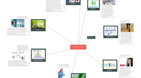 Mind Map: Fink, Catherine HCI311 The 7 Pillars of Innovation