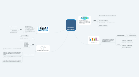 Mind Map: CRONOGRAMA DE TRABAJO