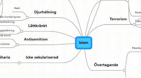 Mind Map: Islam