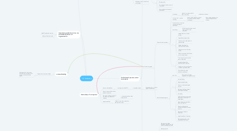 Mind Map: 1.2 Industry