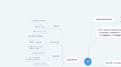 Mind Map: IN