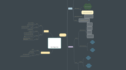 Mind Map: Cảnh Ngày Xuân