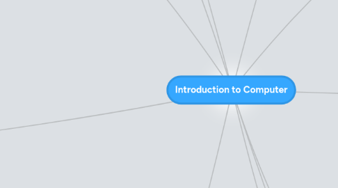 Mind Map: Introduction to Computer