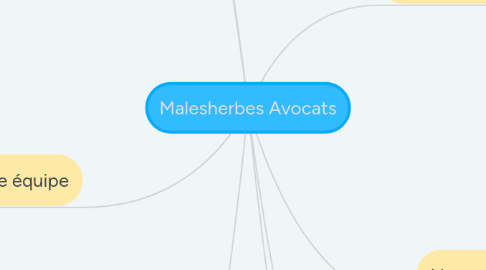 Mind Map: Malesherbes Avocats