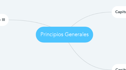 Mind Map: Principios Generales