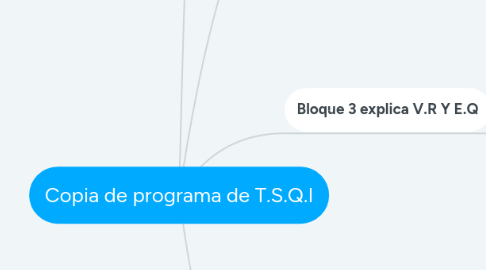 Mind Map: Copia de programa de T.S.Q.I