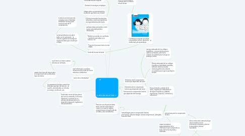 Mind Map: EL PROCESO DE LECTURA