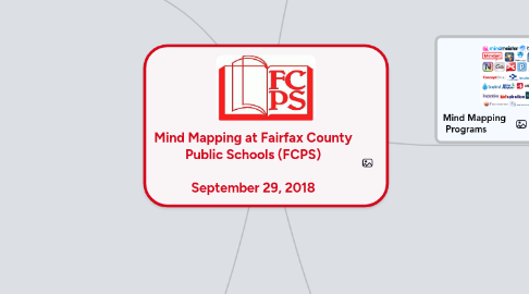 Mind Map: Mind Mapping at Fairfax County Public Schools (FCPS)  September 29, 2018