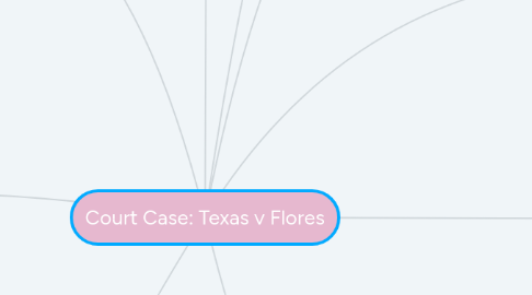 Mind Map: Court Case: Texas v Flores