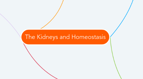 Mind Map: The Kidneys and Homeostasis