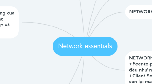 Mind Map: Network essentials
