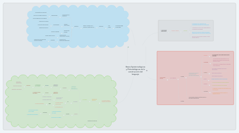 Mind Map: Bases Epistemológicas y Metodológicas de la construcción del lenguaje