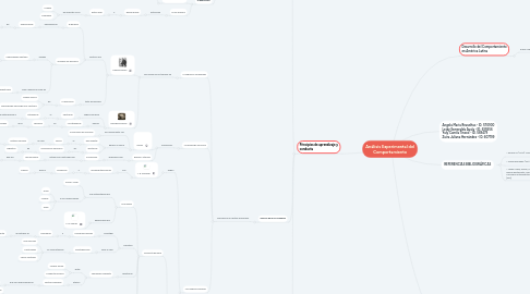 Mind Map: Análisis Experimental del Comportamiento