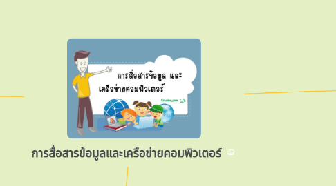 Mind Map: การสื่อสารข้อมูลและเครือข่ายคอมพิวเตอร์