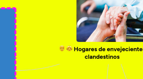 Mind Map: Hogares de envejecientes clandestinos