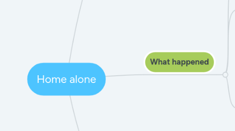 Mind Map: Home alone