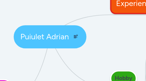 Mind Map: Puiulet Adrian