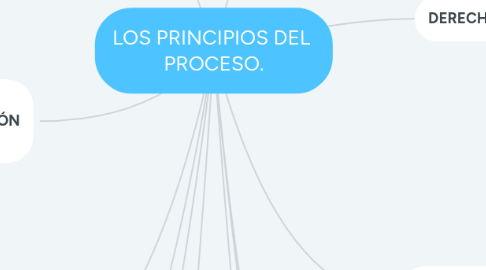 Mind Map: LOS PRINCIPIOS DEL PROCESO.