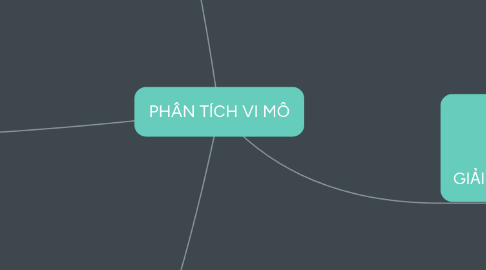 Mind Map: PHÂN TÍCH VI MÔ