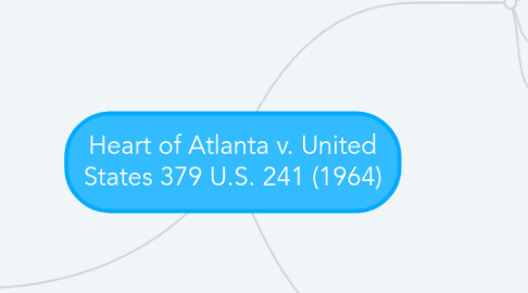 Mind Map: Heart of Atlanta v. United States 379 U.S. 241 (1964)