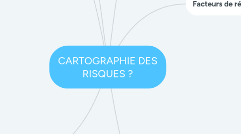 Mind Map: CARTOGRAPHIE DES RISQUES ?