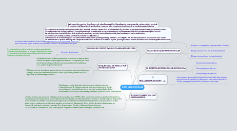 Mind Map: UNION NEUROMUSCULAR